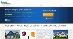 Desktop Screenshot of mortgagerefinancerates.org